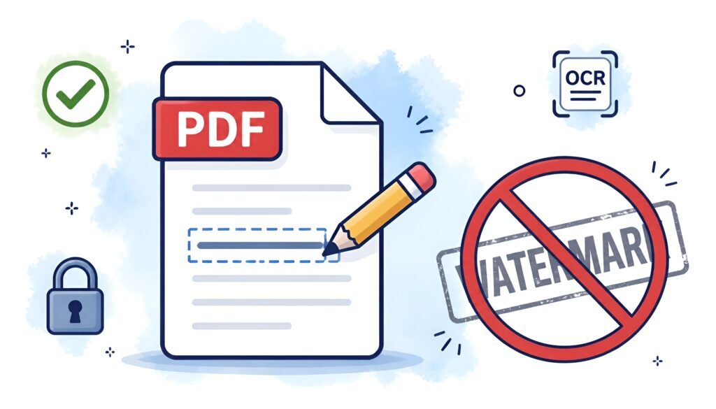 Free PDF editor for Windows comparison guide