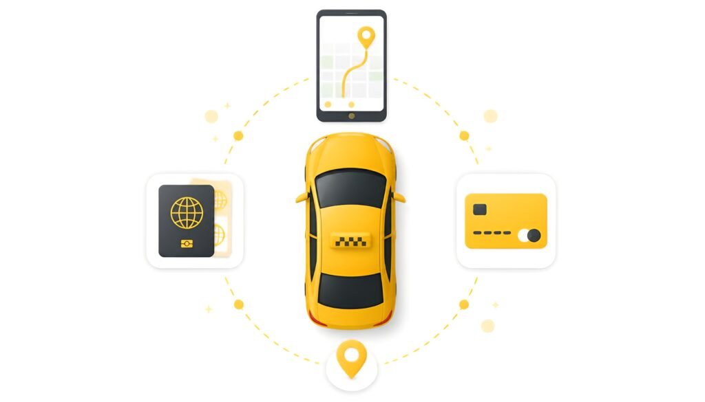 How to use Kakao T taxi app in Korea for foreigners