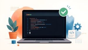 installing Claude Code on Windows terminal with successful setup checkmark