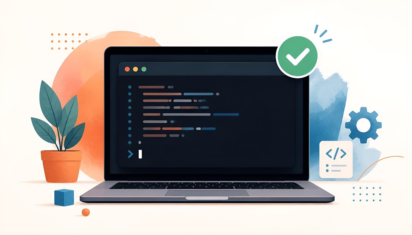 installing Claude Code on Windows terminal with successful setup checkmark