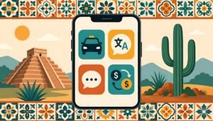 Best apps for Mexico travel including DiDi, Google Translate, and WhatsApp