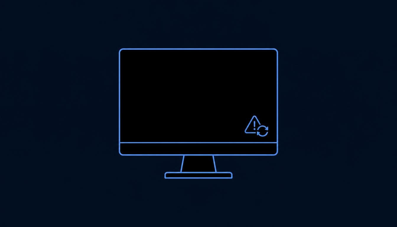 windows 11 black screen after login fix icon